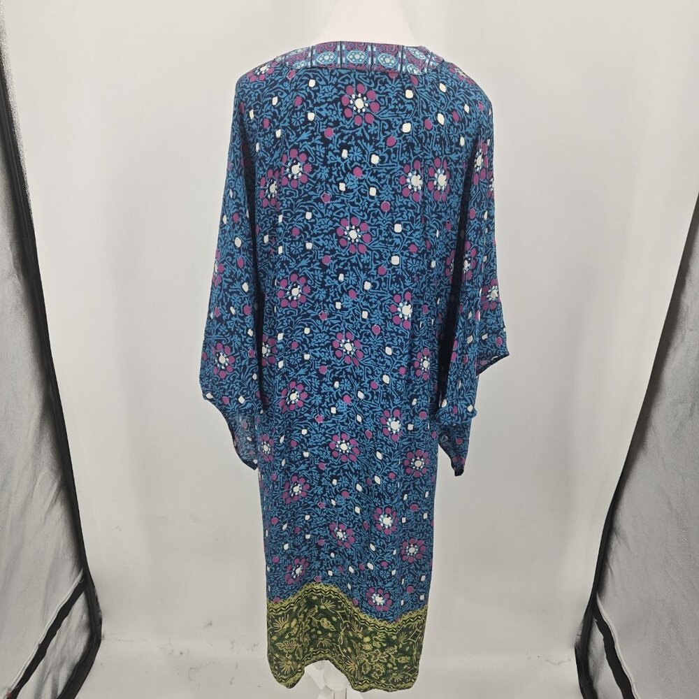 Sundance Bustling Blooms Open Front Kimono Cardigan Duster Size XS/Small - Picture 6 of 7